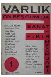 Varl�k Dergisi - Say� 1
