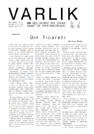 Varl�k Dergisi - Say� 100