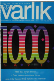 Varlk Dergisi - Say 1000