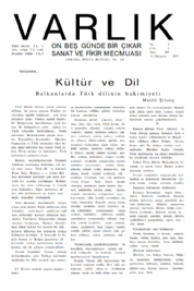 Varl�k Dergisi - Say� 103