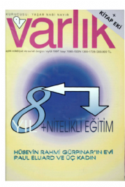 Varl�k Dergisi - Say� 1080
