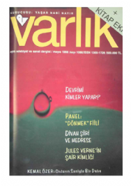Varl�k Dergisi - Say� 1088