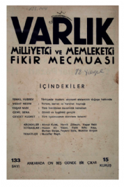 Varl�k Dergisi - Say� 133