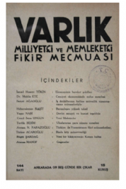 Varl�k Dergisi - Say� 144