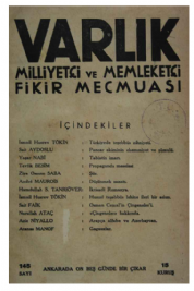 Varl�k Dergisi - Say� 145