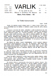 Varl�k Dergisi - Say� 150