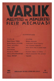 Varl�k Dergisi - Say� 153