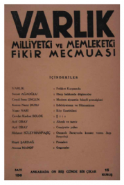 Varl�k Dergisi - Say� 156