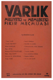 Varl�k Dergisi - Say� 164