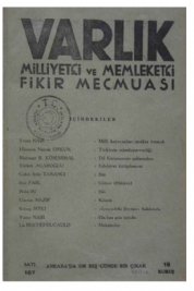 Varl�k Dergisi - Say� 167