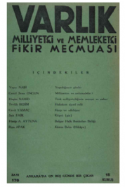 Varl�k Dergisi - Say� 170