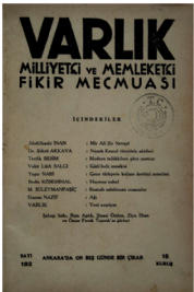 Varl�k Dergisi - Say� 182