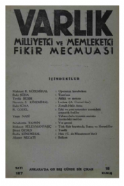 Varl�k Dergisi - Say� 187