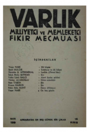 Varl�k Dergisi - Say� 189
