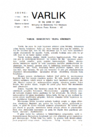 Varl�k Dergisi - Say� 193