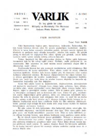 Varl�k Dergisi - Say� 194