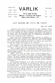 Varl�k Dergisi - Say� 199