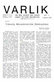 Varl�k Dergisi - Say� 2