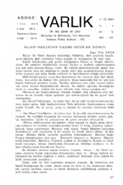 Varl�k Dergisi - Say� 202