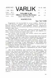 Varl�k Dergisi - Say� 215