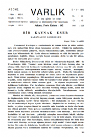 Varl�k Dergisi - Say� 229