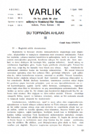 Varl�k Dergisi - Say� 244