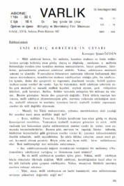 Varl�k Dergisi - Say� 249