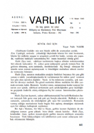 Varl�k Dergisi - Say� 283