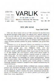 Varl�k Dergisi - Say� 284