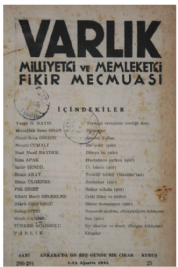 Varl�k Dergisi - Say� 291