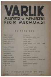 Varl�k Dergisi - Say� 292