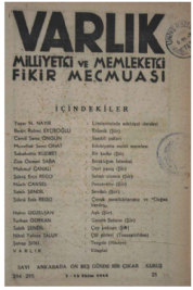 Varl�k Dergisi - Say� 294