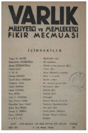 Varl�k Dergisi - Say� 301