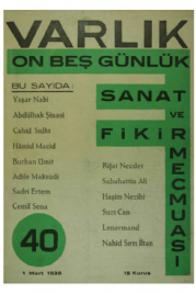 Varl�k Dergisi - Say� 40