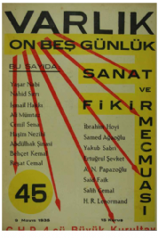 Varl�k Dergisi - Say� 45