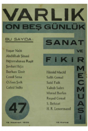 Varl�k Dergisi - Say� 47
