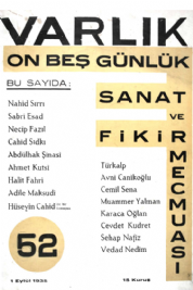 Varl�k Dergisi - Say� 52