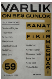 Varl�k Dergisi - Say� 59