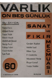 Varl�k Dergisi - Say� 60