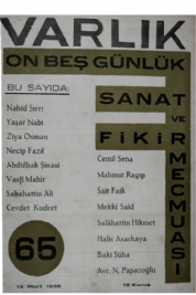 Varl�k Dergisi - Say� 65