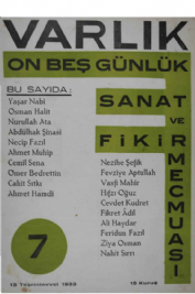 Varl�k Dergisi - Say� 7
