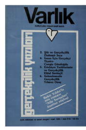 Varl�k Dergisi - Say� 918