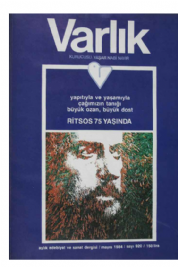 Varl�k Dergisi - Say� 920